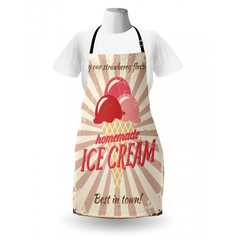 Tablier crème glace