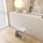 Freestanding Shower Seat Solid Surface Shower Stool