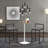 Damary Upholstered Faux Leather Counter Stool-2070422080