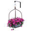 Artisan Forged Plant Hanger Wall Shelf Bracket Hook Large Black-706781901
