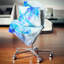 Bureau Fractal - Coussin imprimé abstrait-29288440-29288442-29346244