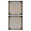 Ensemble de 2 personnages abstraits Uttermost