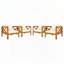 Fauteuil club d'extérieur en bois d'acacia-566858319