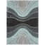 Tapis à poil long texturé bleu clair San Francisco-63453267
