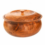 Rainforest Bowls Teak Serving Bowl