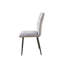 Modern Velvet Dining Chairs 2-Piece Set - Soft Cushioned Seats With Iron Frames In Mustard-734001299