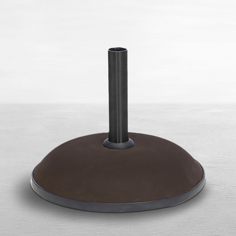 Concrete Free Standing Umbrella Base, Tuscan Brown