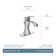 Moen Voss Single Hole Bathroom Faucet with Drain Assembly