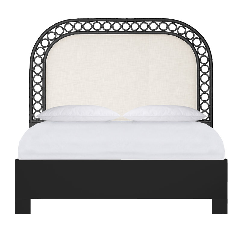 Solana Platform Bed, King, Black