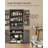 Farmhouse Pantry Cabinet, 70.3" Tall Kitchen Storage Cabinet with Barn Doors, Drawer, Tray, Adjustable Shelves-494720223
