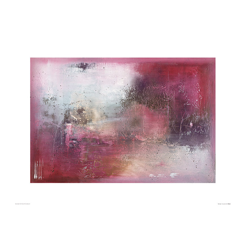 Plum Fusion - No Frame Print, 60cm H x 80cm W, Paper