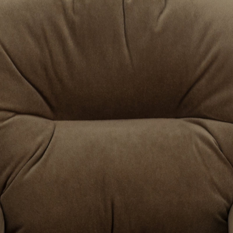 Contemporary Kids Recliner with Cup Holder, Microfiber - Brown