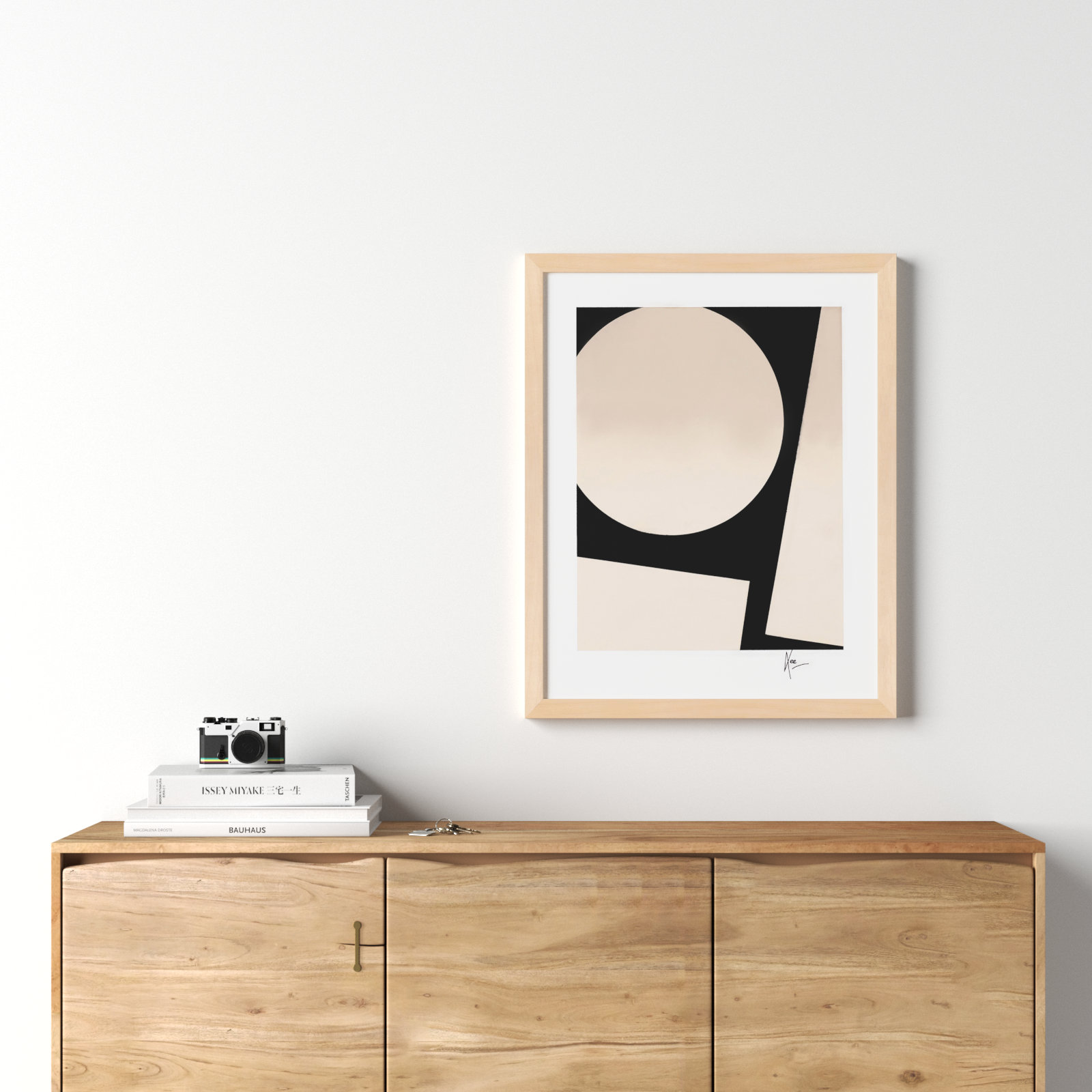 You And Me 2 by Lee Lessem, 30" H x 24" W x 1.25" D, Brown