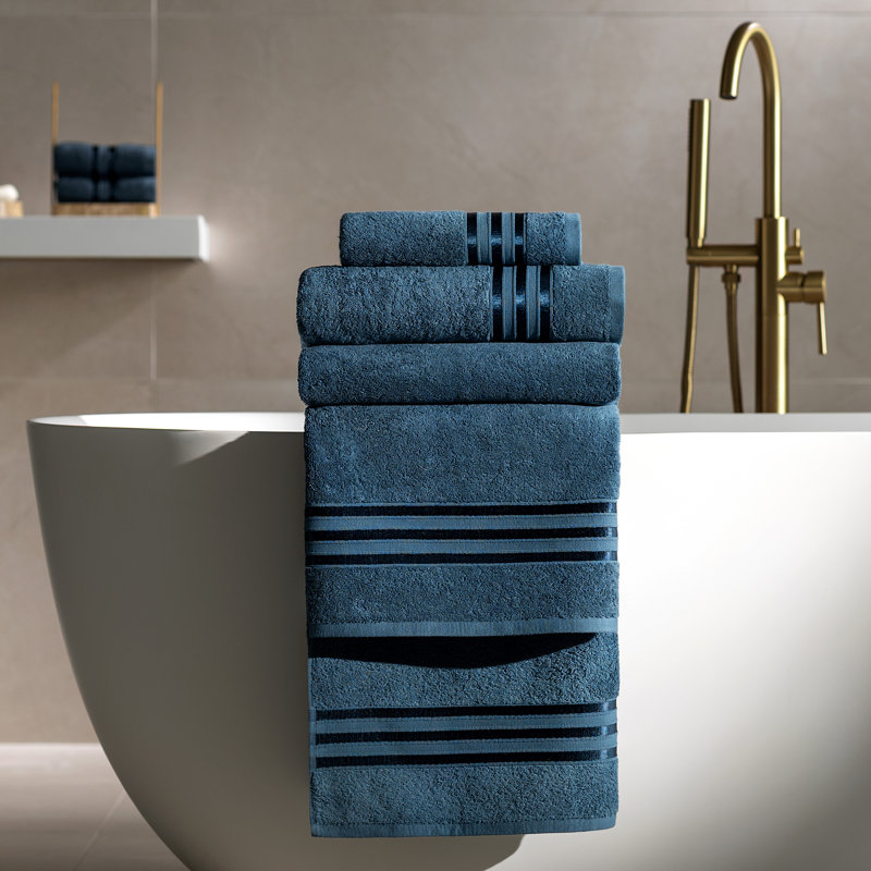 Serviette de bain Arcadia, Marine, Bath Towel - 1 Pack