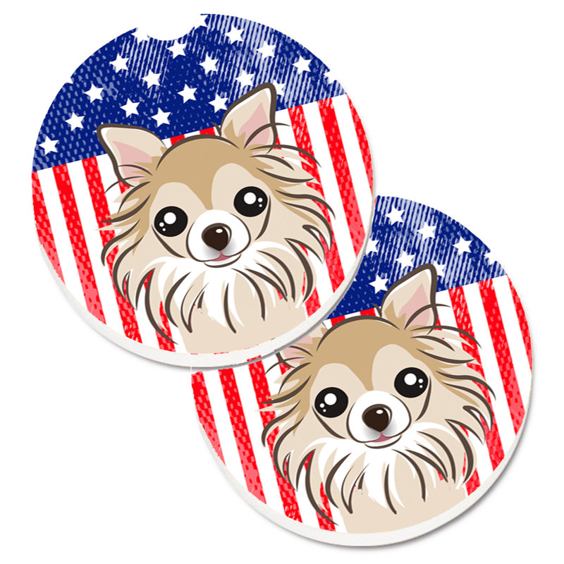 Sous-verre american flag, Chihuahua