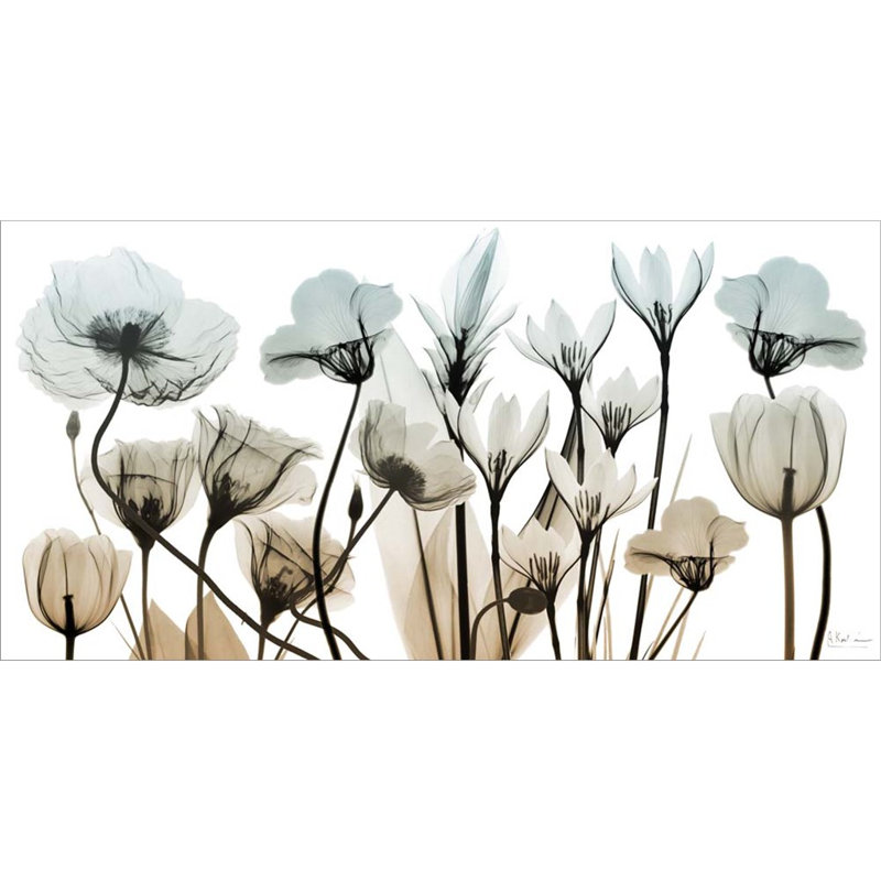 «Sandy Floral Breeze 1» par Albert Koetsier - impression encadrée