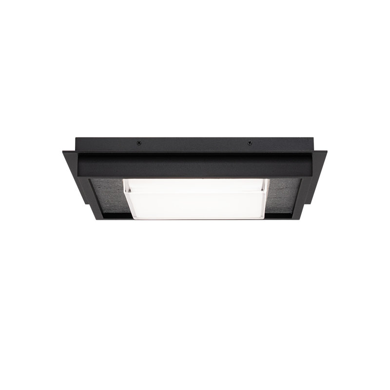 Plafonnier encastré à DEL à intensité variable pour grande tribune avec interrupteur de température de couleur intégré (2 700 K / 3 000 K / 3 500 K / 4 000 K), fabriqué en pierre naturelle et en verre pressé