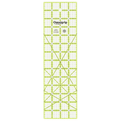 Omnigrip 4" x 14" Non-Slip Rectangle Quilting Ruler