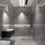 36 In. W X 78 In. H Frameless Fixed Single Panel Shower Screen Door With 3/8 In. Clear Glass-116584588