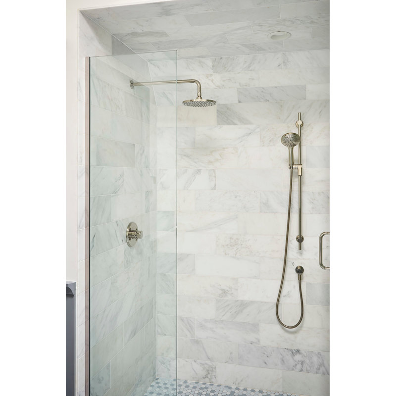 Rohl 8" Rain Showerhead, Polished Nickel