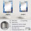 Eickhoff - Miroir mural grand pissenlit MIR141460-459255010