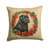 Christmas Flowers Frame Outdoor Throw Pillow-92587236-92587237