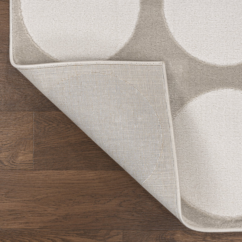 Tapis beige / crème Edden, Tapis de couloir 2 pi x 8 pi