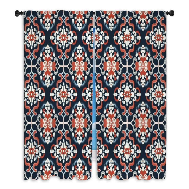 Paire de rideaux obscurcissant en polyester Jicel, L 40 po x L 54 po