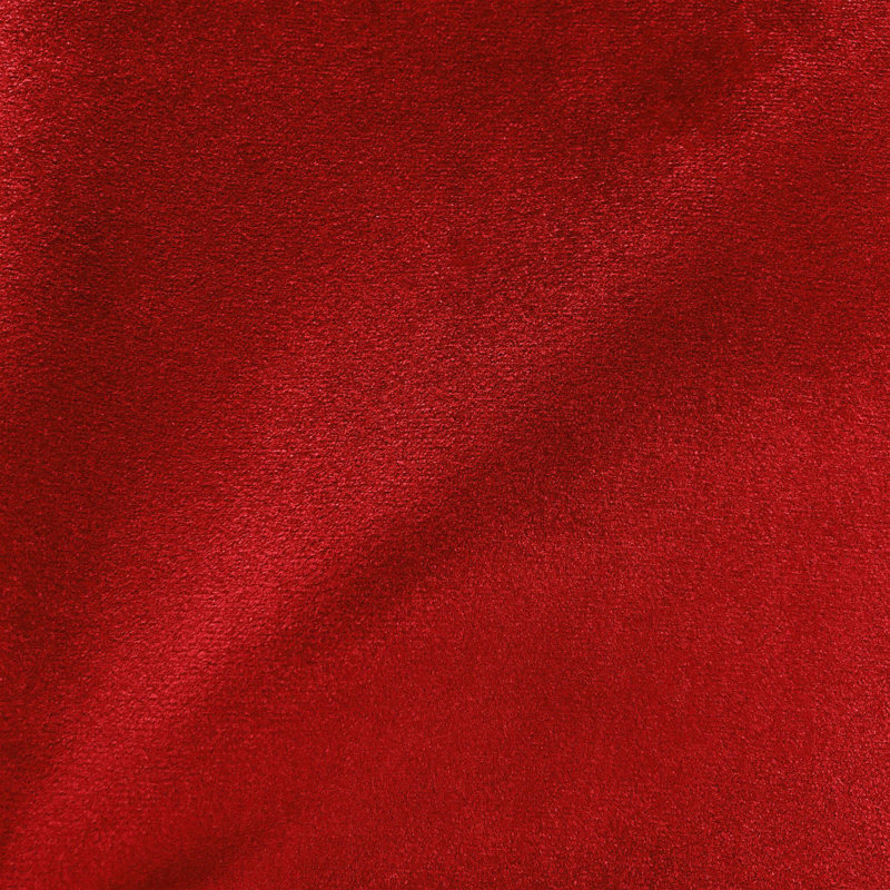 Solid Velvet | Ice Fabric, Crimson