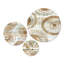 Beige doré blanc et beige bohémien mandala simplicité boho I - Boho Mandala