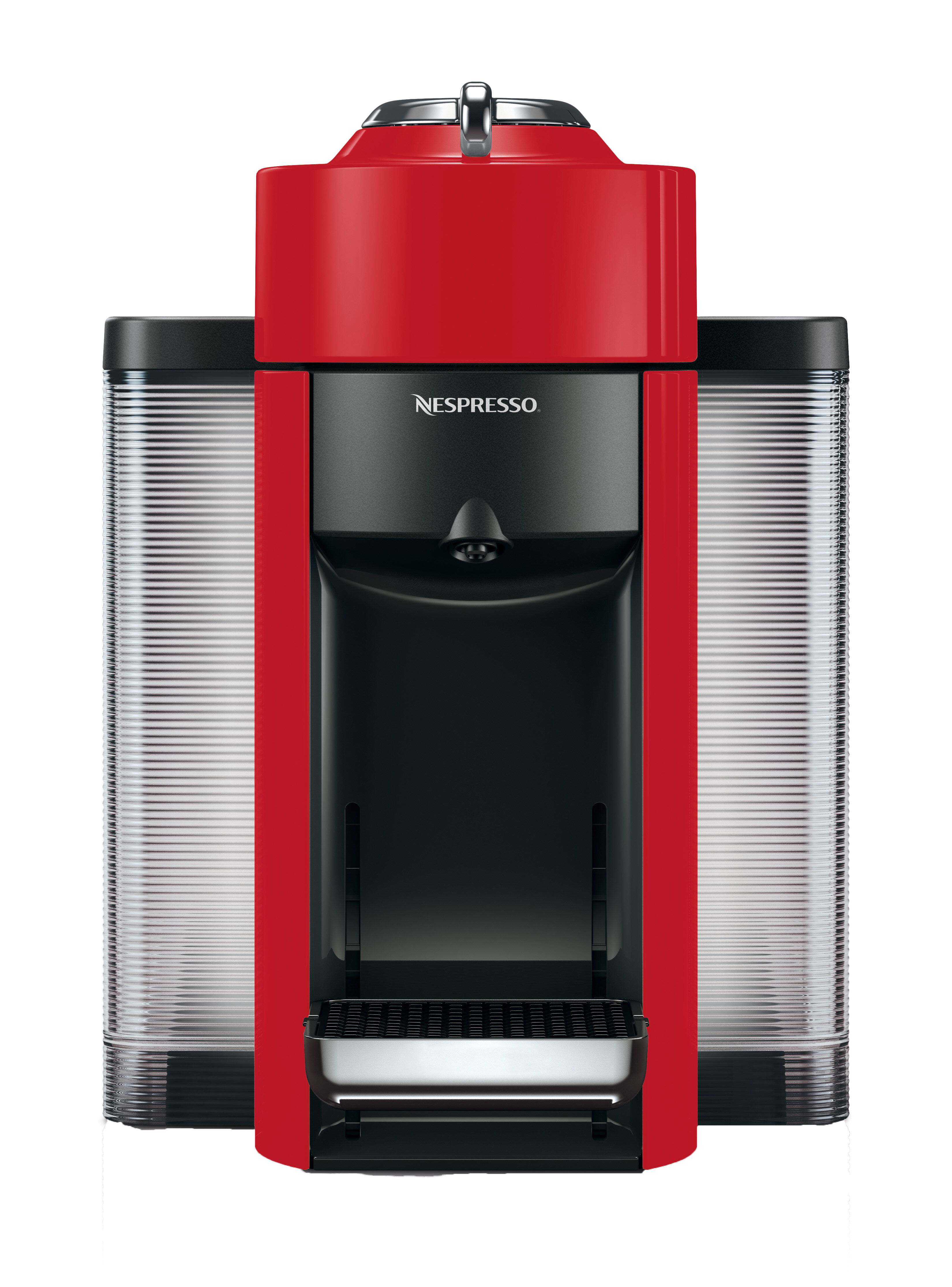 Nespresso Vertuo Coffee and Espresso Machine by De'Longhi, Red