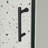 56-60" W X 71" H Pivot Shower Enclosure Door, 1/4" Tempered Glass, Matte Black, Left Right Universal, Easy Installation, Stainless Handle, Magnetic Shut, Excellent Leak Design Swing Enclosure, 56 --121157530