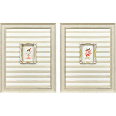 Underwater Collage II Framed Art