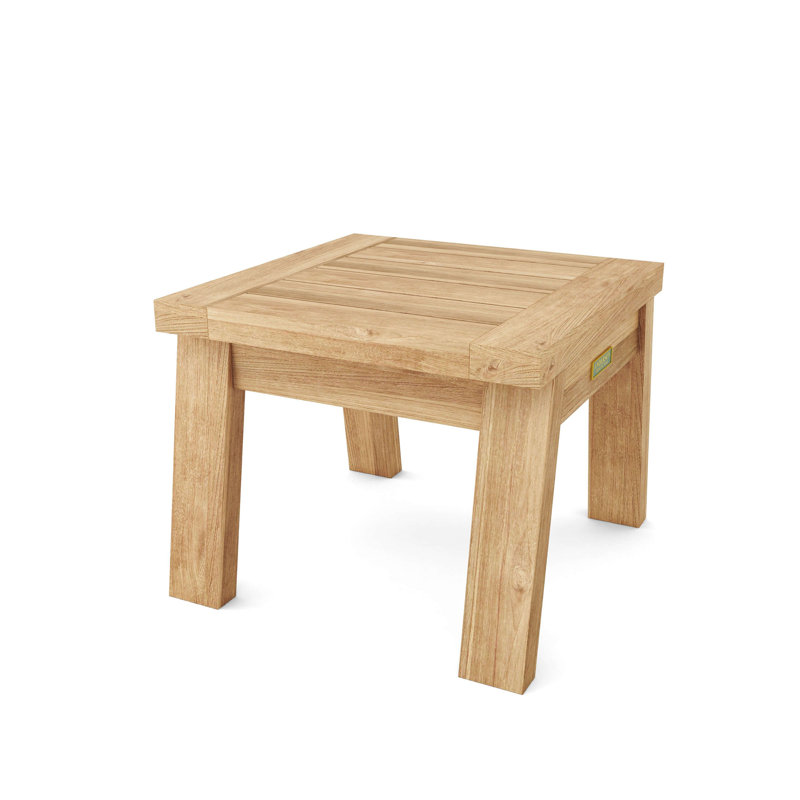 Palermo Natural Teak Outdoor Side Table