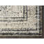 Tapis crème et gris foncé à motif de médaillons Volos Collection-72016998