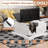 Farmhouse Coffee Table, Square Wood Center Table with Storage and Lift Top, Metal Corners for Living Room,-1817083792