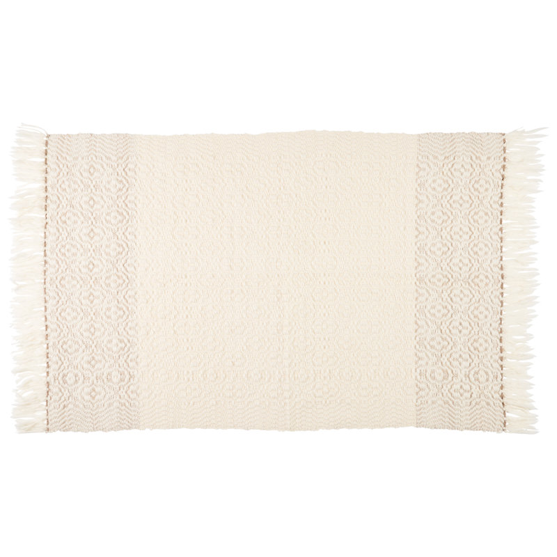 Overshot Throw, White