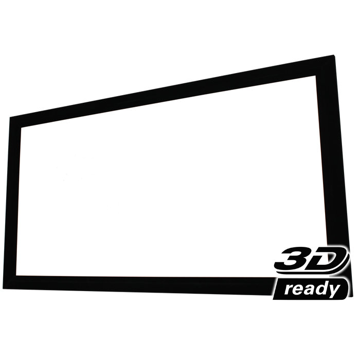 Elunevision Fixed Frame Projector Screen Projector Screen, 130" Diagonal