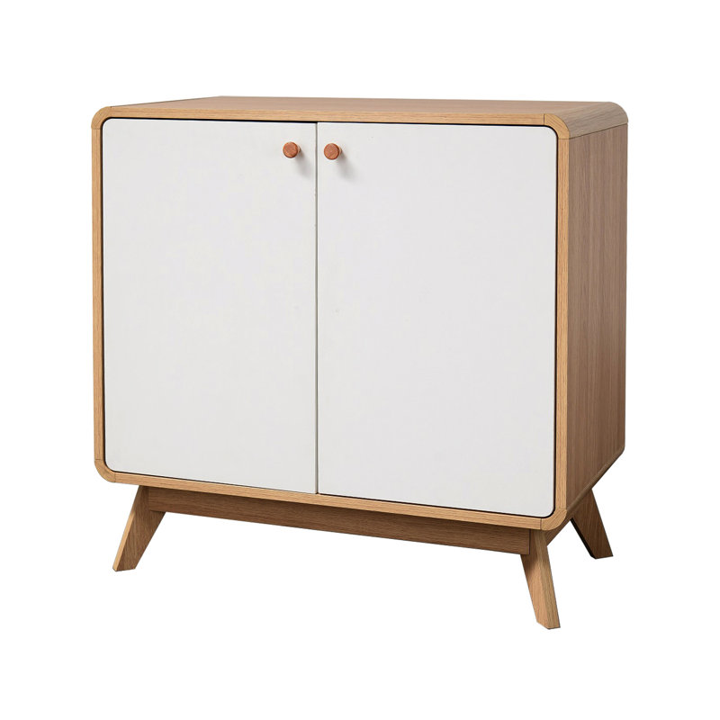 Allensby 75cm Sideboard, Oak/White