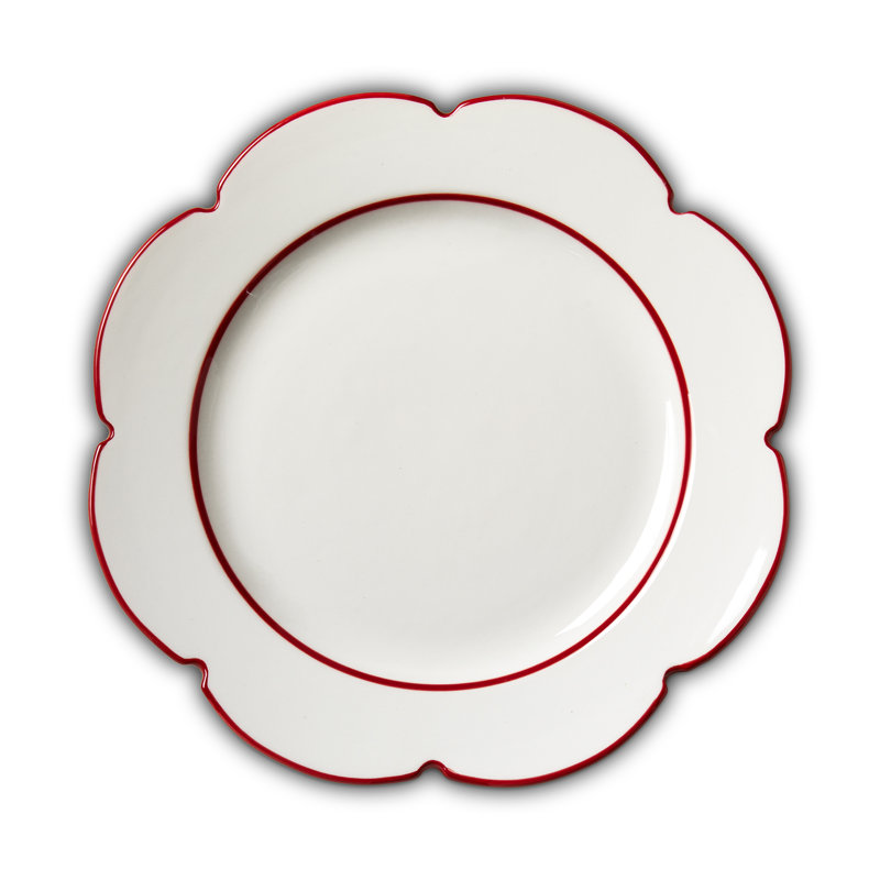 Festive Scallop Dinner Plate