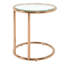 Poteat Glass Top Frame End Table-1484186515