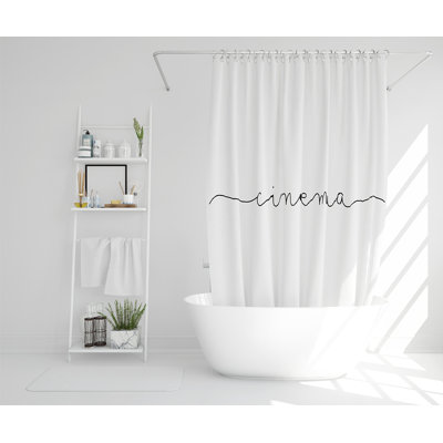 Elizjah Polyester Shower Curtain