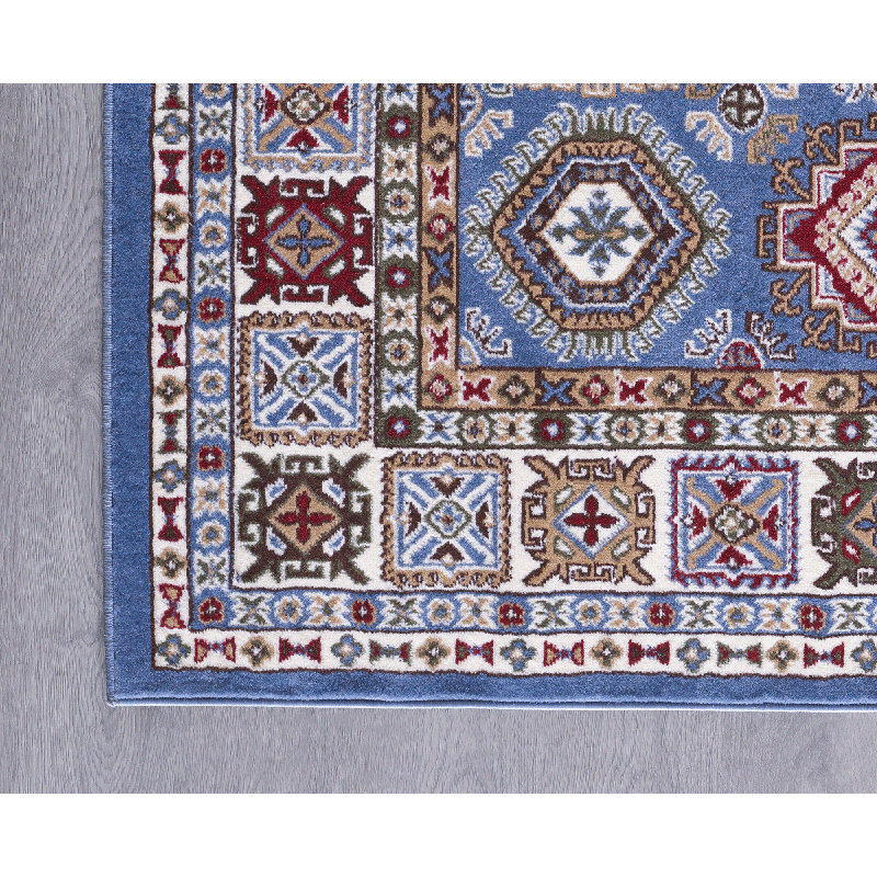 Tapis bleu Wisconsin, Rectangle 6 pi 6 po x 9 pi 5 po
