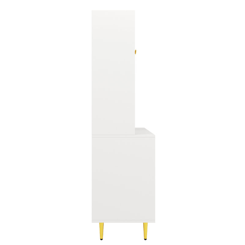 171cm Kitchen Pantry, White
