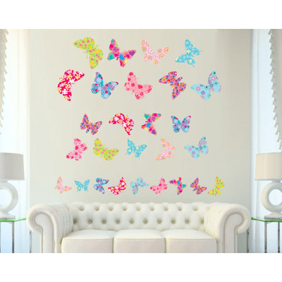 Insects Non-Wall Damaging Wall Decal