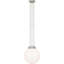 Cavill 12" Pendant with White Glass-232875793
