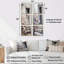 Portillo - Ensemble de 6 décorations murales florales-1735735456-1735735457