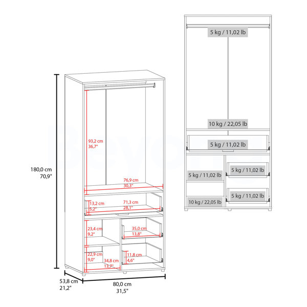 Dimensions du produit
