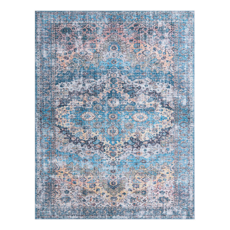 Gutshall Oriental Indoor Rug, Rectangle 10'6" x 13'