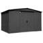 Remise de rangement Classic en acier, 8 x 8, gris anthracite-55865215-119311400